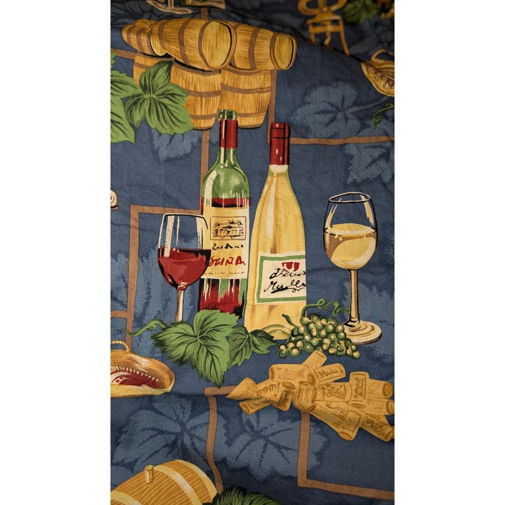 Reyn Spooner Wine Print Button-Up Shirt Size Large 100% Cotton - Picture 7 of 7